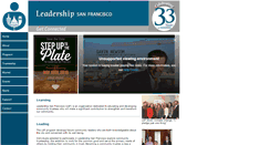 Desktop Screenshot of leadershipsf.org